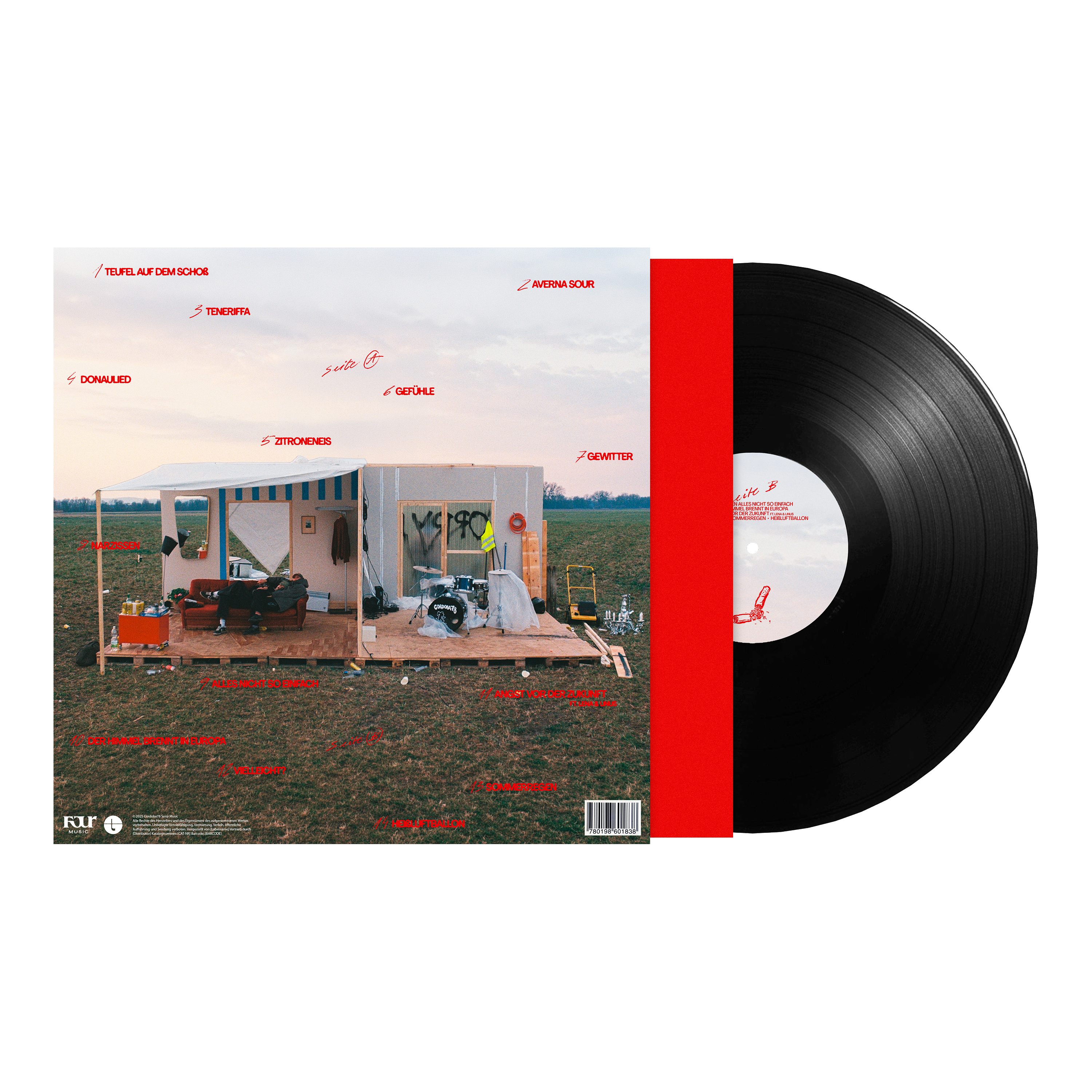 Bundle: Vinyl Album "Afterhour Kaltenbrunnen" + Poster + Meterstab