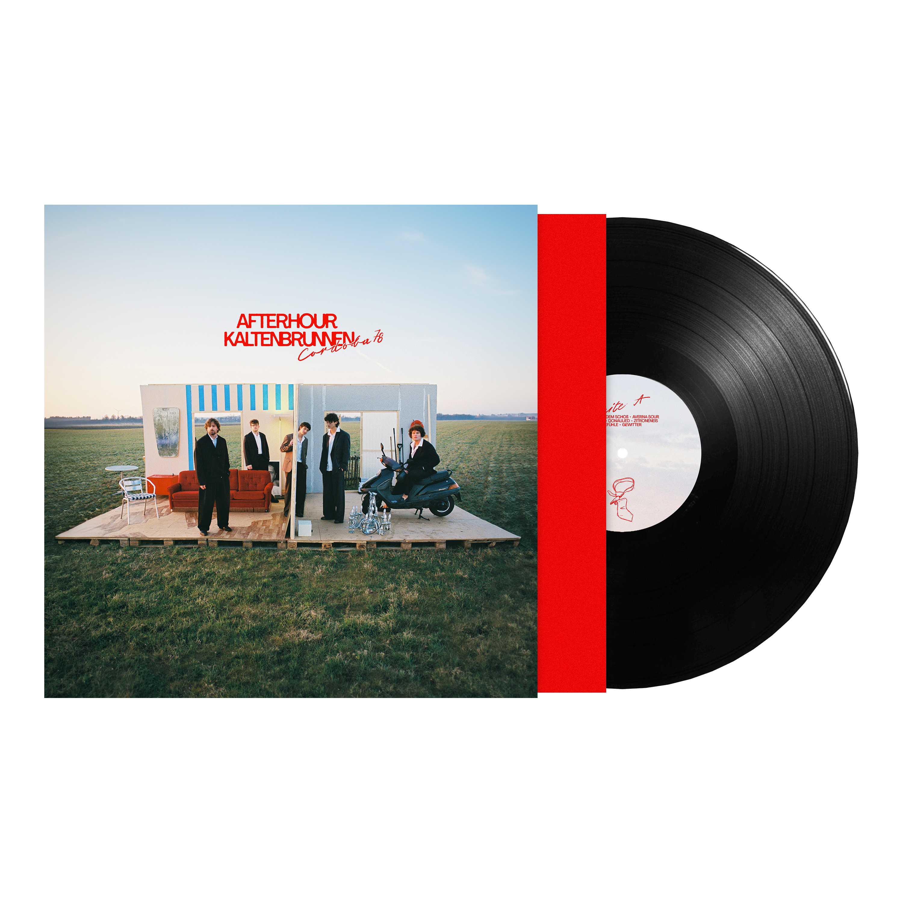 Bundle: Vinyl Album "Afterhour Kaltenbrunnen" + Poster + Meterstab